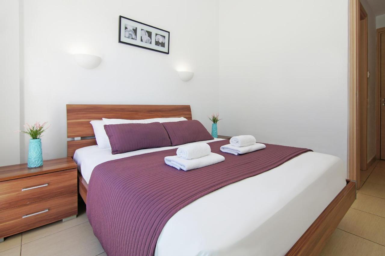 Calypso - Coralli Beachfront Apartment Протарас Екстериор снимка