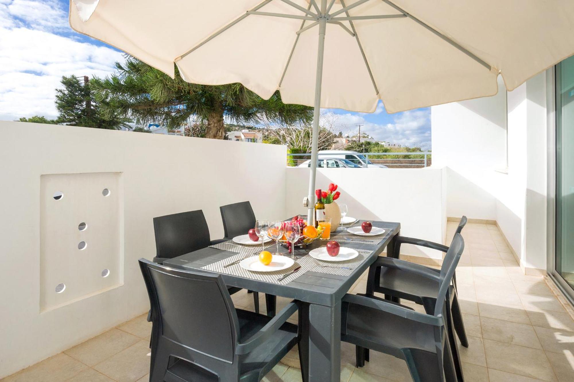 Calypso - Coralli Beachfront Apartment Протарас Екстериор снимка